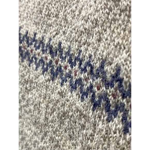 Outward Bound Brown Wool Blend Vest Men's Medium Fishing USA Made Bird emblem - Picture 6 of 11